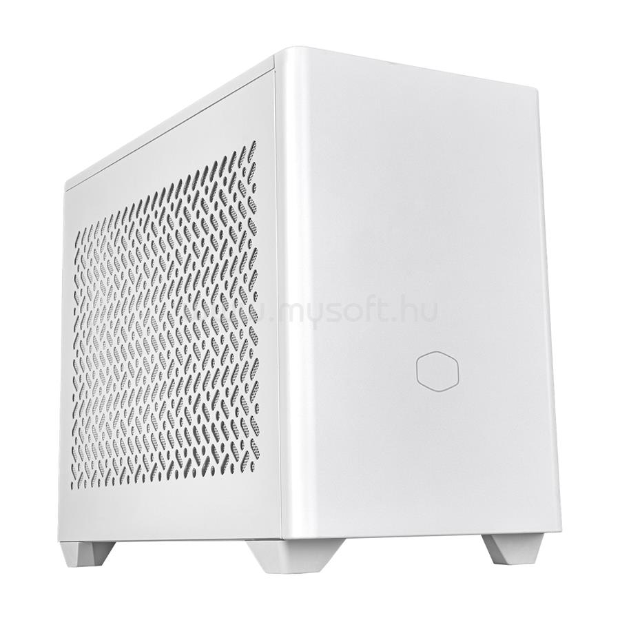 COOLER MASTER MasterBox NR200P V2 fehér (táp nélküli) mini-ITX ház