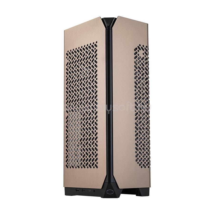 COOLER MASTER NCORE 100 MAX bronz (táp nélküli) mini-ITX ház