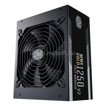 COOLER MASTER tápegység MWE Gold 1250  V2 MPE-C501-AFCAG-EU 1250W moduláris 80+ Gold