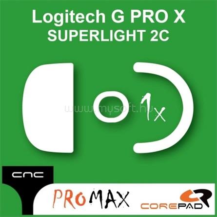 COREPAD Milled NG Skatez PRO MAX M280 Mouse-Feet SN:Logitech G PRO X SL 2 / SUPERSTRIKE X2