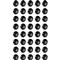 COREPAD ONYX Dots G+Skatez gaming egértalp fekete 6,5x0.90/0.75mm CSGD021 small