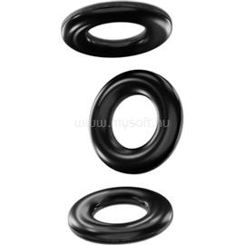 COREPAD ONYX Mini Donuts G+Skatez gaming egértalp fekete 8x0.90/0.75mm CSGD031 small