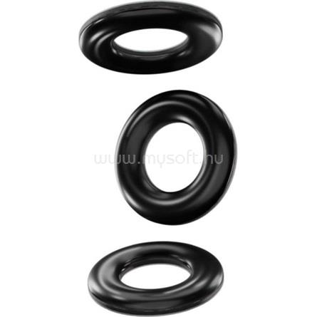 COREPAD ONYX Mini Donuts G+Skatez gaming egértalp fekete 8x0.90/0.75mm