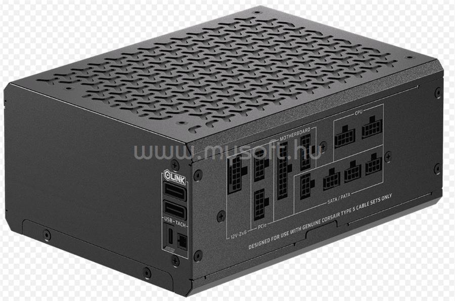 CORSAIR iCUE LINK HX1200i SHIFT, 1200 Watt, Cybenetics Platinum mosuláris