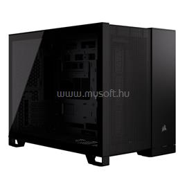 CORSAIR 2500D Airflow fekete (táp nélküli) ablakos mATX ház CC-9011263-WW small