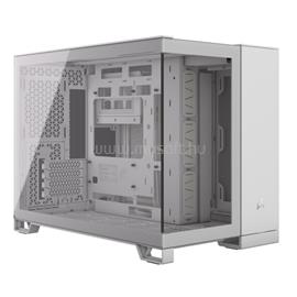 CORSAIR 2500X fehér (táp nélküli) ablakos mATX ház CC-9011266-WW small