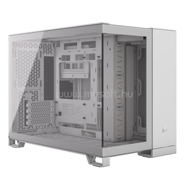 CORSAIR 2500X fehér (táp nélküli) ablakos mATX ház