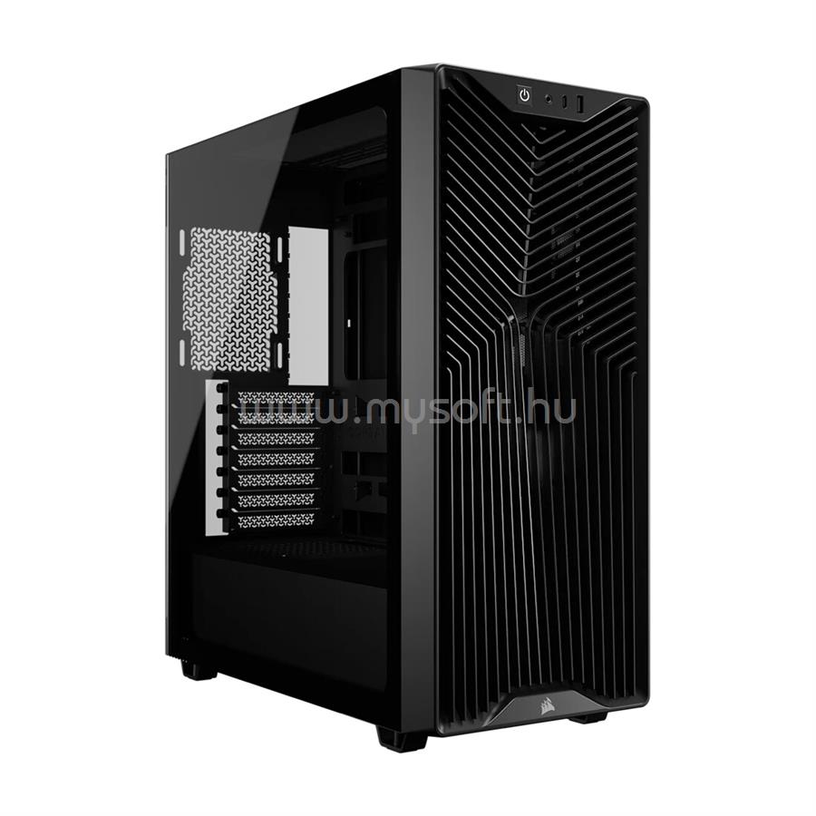 CORSAIR 3200D RS Mid-Tower ATX ház, fekete