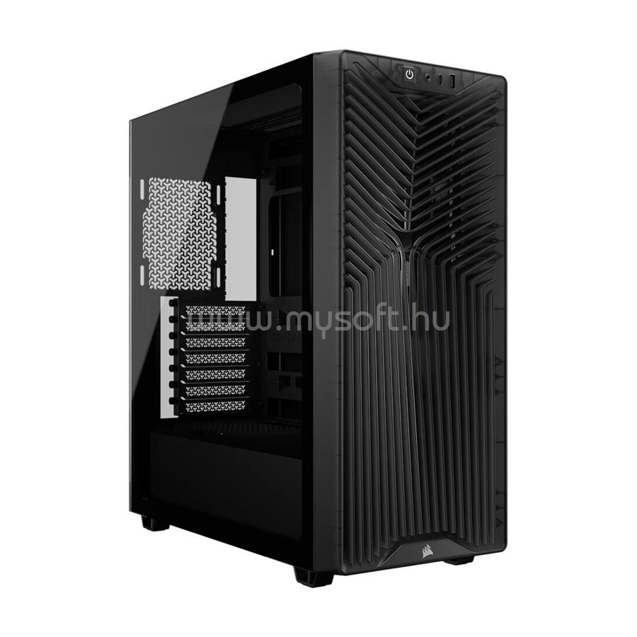 CORSAIR 3200D RS Mid-Tower ATX ház, füstszín