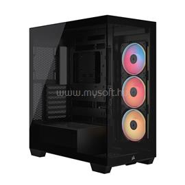 CORSAIR 3500X LXR LINK Tempered Glass Mid-Tower, Black CC-9011324-WW small