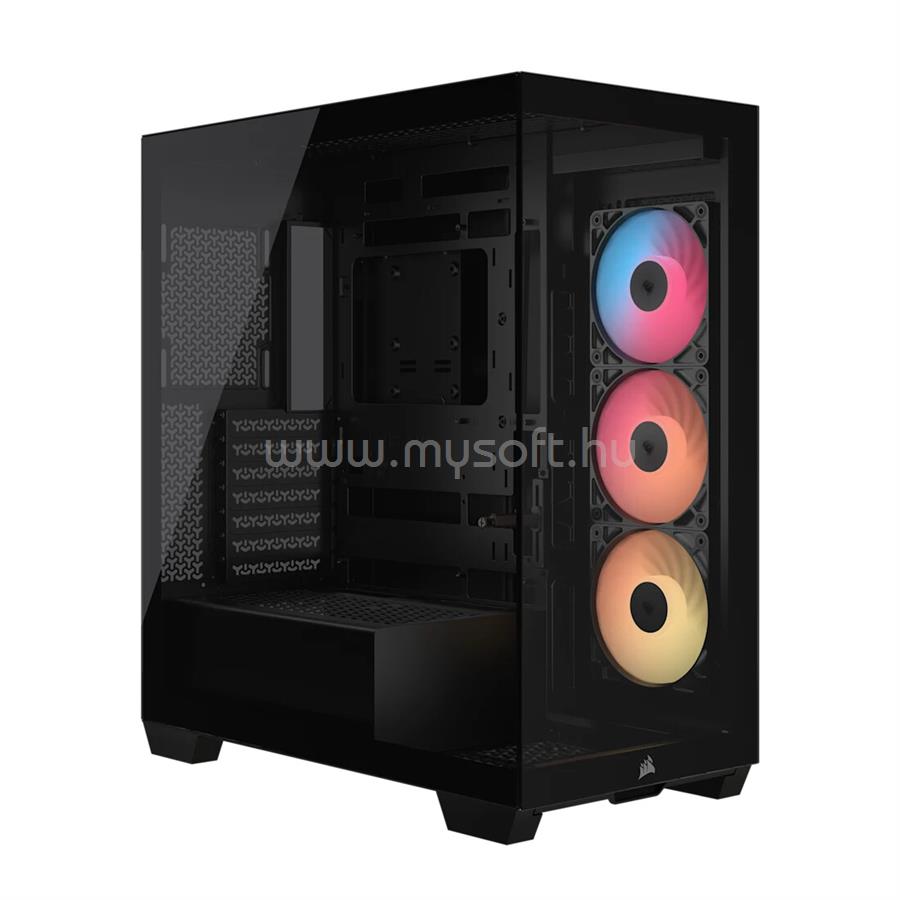 CORSAIR 3500X RSR ARGB Tempered Glass Mid-Tower, Black