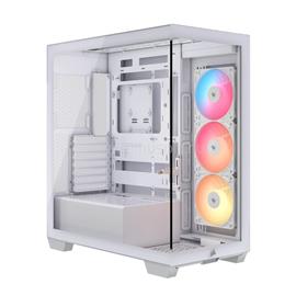 CORSAIR 3500X RSR ARGB Tempered Glass Mid-Tower, White CC-9011323-WW small