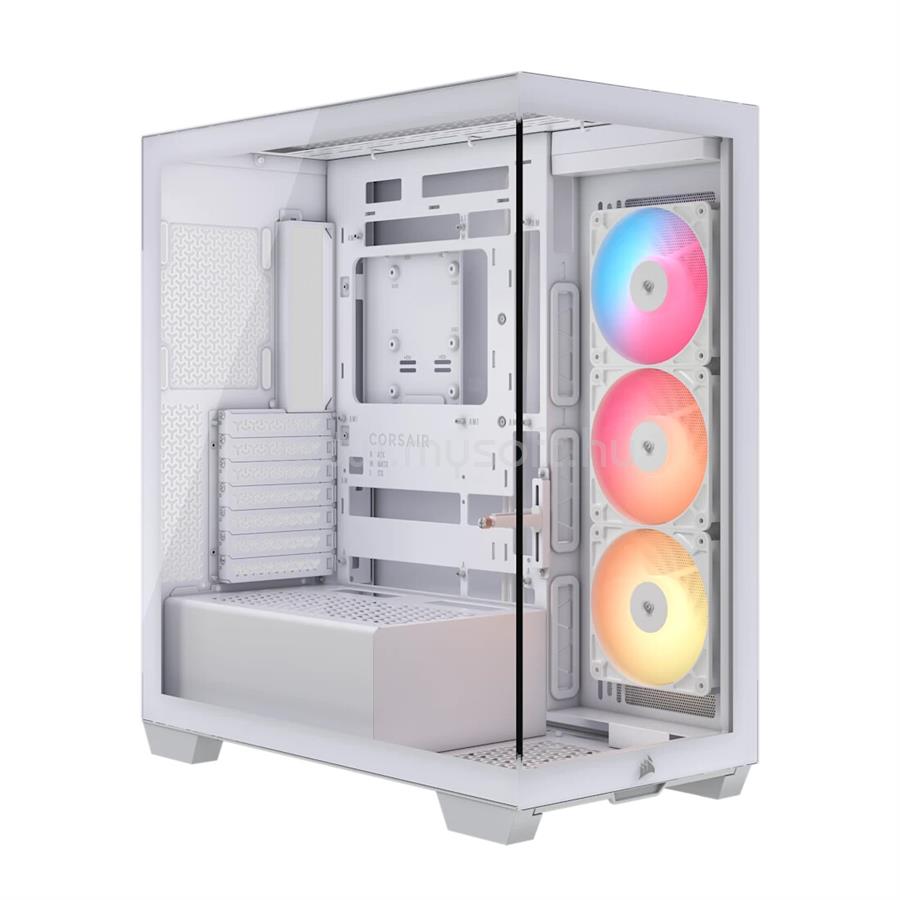 CORSAIR 3500X RSR ARGB Tempered Glass Mid-Tower, White