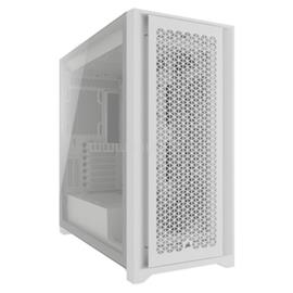 CORSAIR 5000D AIRFLOW CORE fehér (táp nélküli) ablakos ATX ház CC-9011262-WW small