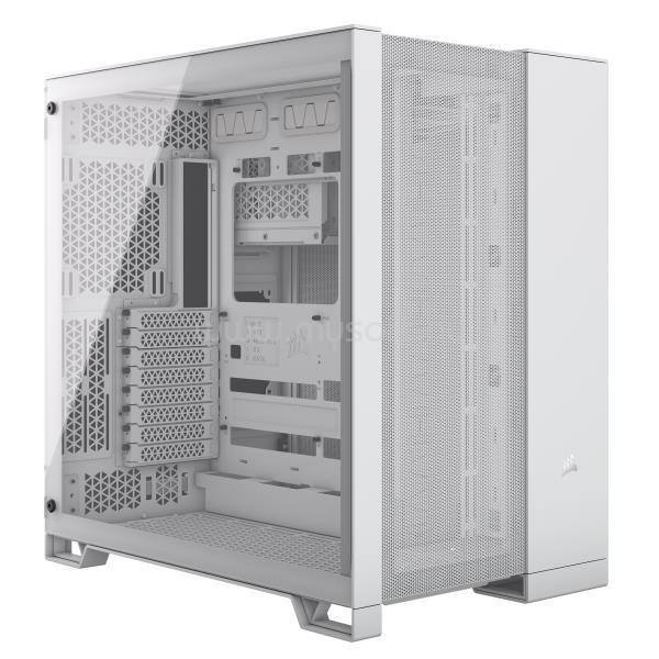 CORSAIR 6500D Airflow fehér (táp nélküli) ablakos ATX ház