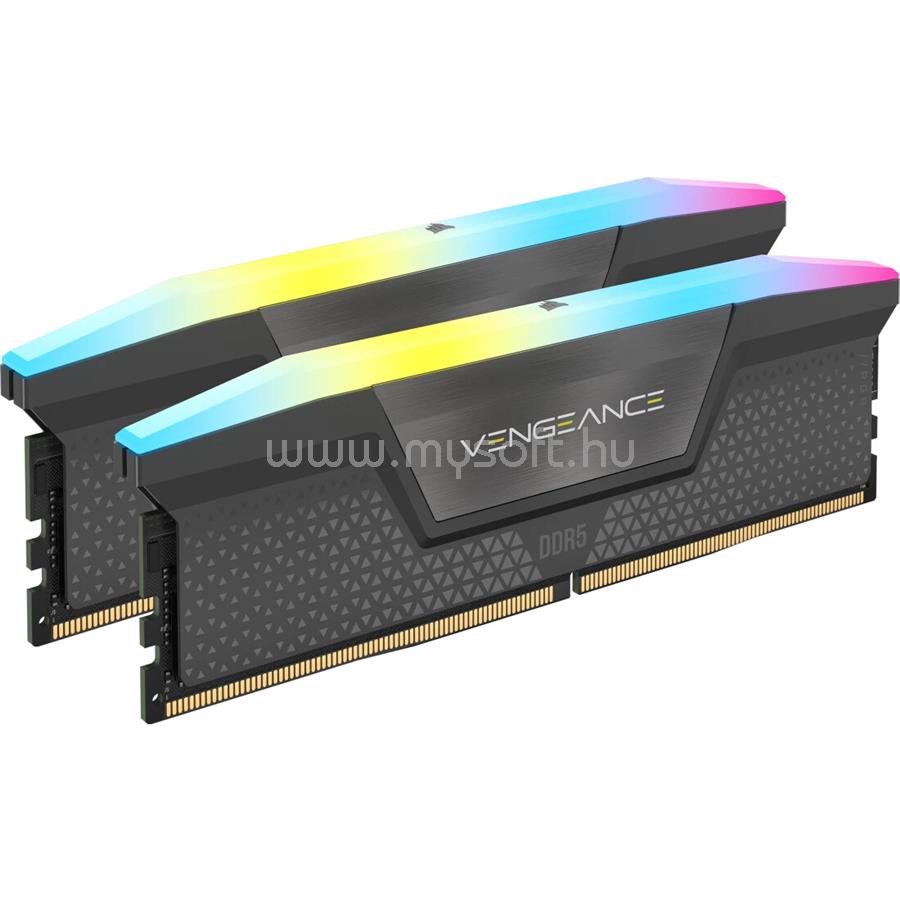 CORSAIR DDR5 6000MHz 32GB (2x16GB) XMP VENGEANCEAMD RAM,szürke