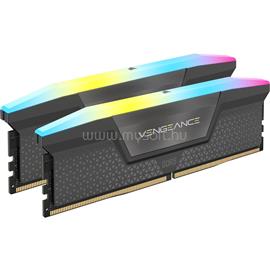 CORSAIR DIMM memória 2X32GB DDR5 6000MHz CL40 XMP VENGEANCE RGB CMH64GX5M2D6000Z40 small