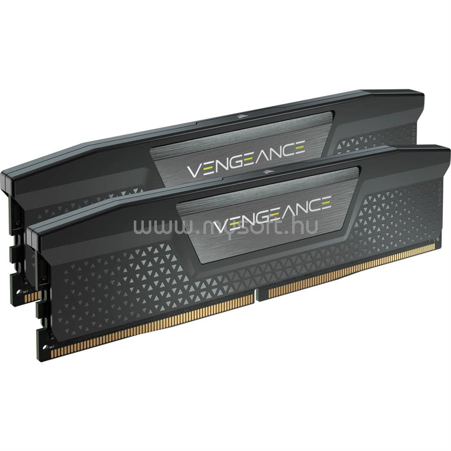 CORSAIR DDR5 7200MHz 32GB (2x16GB) XMP VENGEANCE RAM, fekete