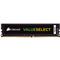 CORSAIR DIMM memória 16GB DDR4 2666MHz CL18 Value Select CMV16GX4M1A2666C18 small
