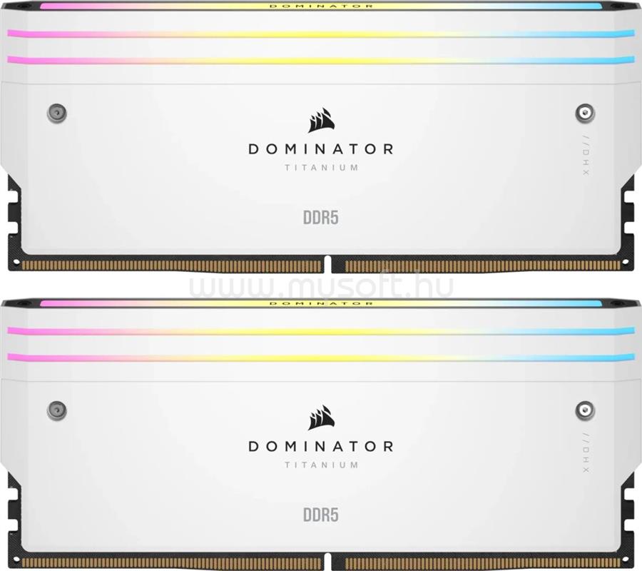 CORSAIR DIMM memória 2X16GB DDR5 4800MHz CL30 DOMINATOR TITANIUM RGB