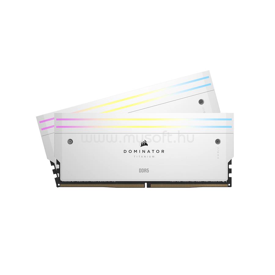 CORSAIR DIMM memória 2X16GB DDR5 4800MHz CL32 DOMINATOR TITANIUM RGB