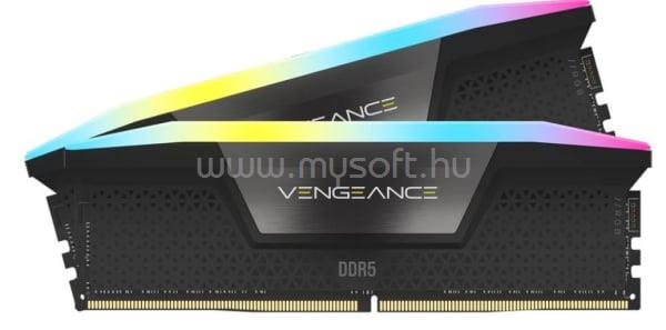 CORSAIR DIMM memória 2X16GB DDR5 6000MHz CL36 VENGEANCE RGB