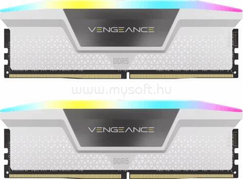 CORSAIR DIMM memória 2X16GB DDR5 6400MHz XMP VENGEANCE RGB