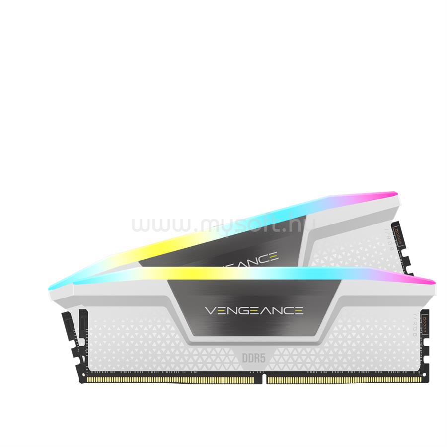 CORSAIR DIMM memória 2X32GB DDR5 5600MHz CL40 XMP VENGEANCE RGB