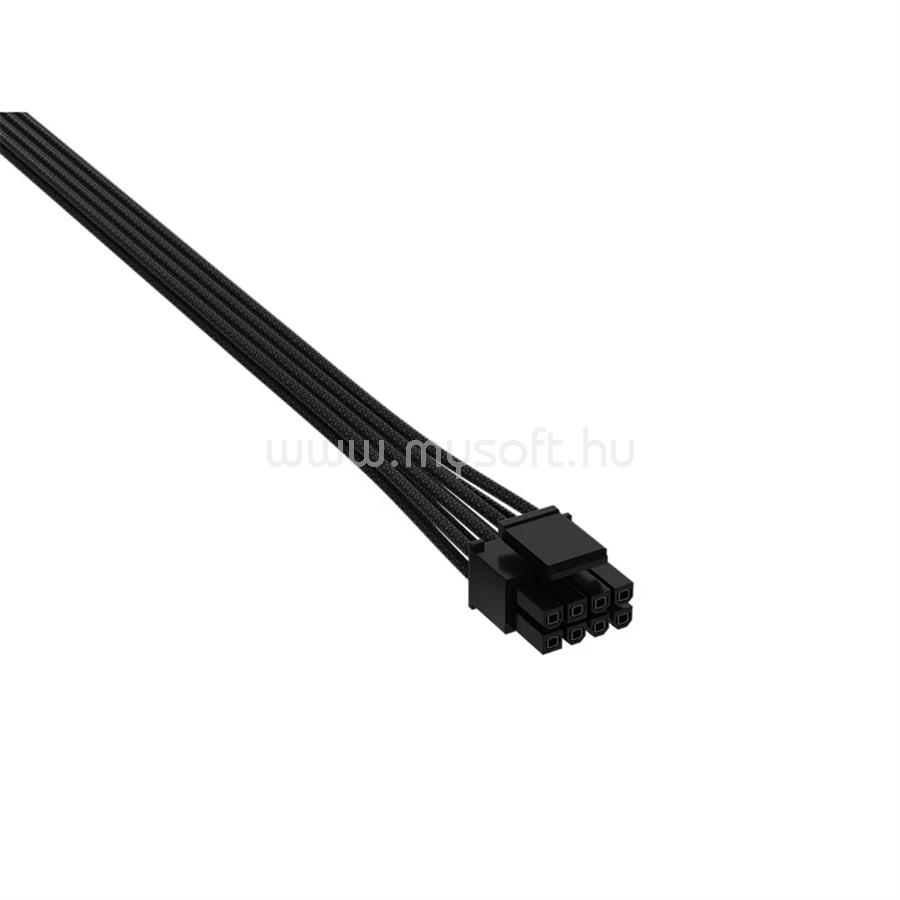 CORSAIR Elite Premium egyedileg fonott EPS12V/ATX12V processzor tápkábel - Type 5, fekete CP-8920450 large