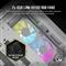 CORSAIR iCUE LINK 2500X RGB Dual Chamber fehér (táp nélküli) ablakos mATX ház CC-9011268-WW small