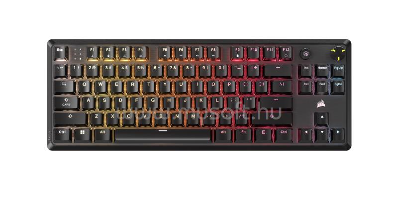 CORSAIR K70 CORE TKL-MLX RED-BLK gamer vezetékes billentyűzet (fekete)