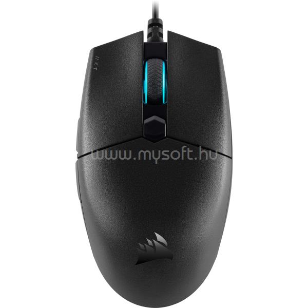 CORSAIR KATAR PRO RGB Ultra-Light Optikai Gamer egér, Fekete, 12400 DPI