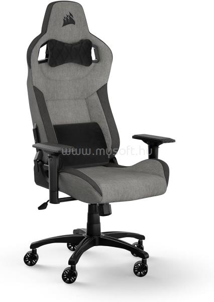 CORSAIR T3 Rush (2023) gamer szék, szürke és szénszürke