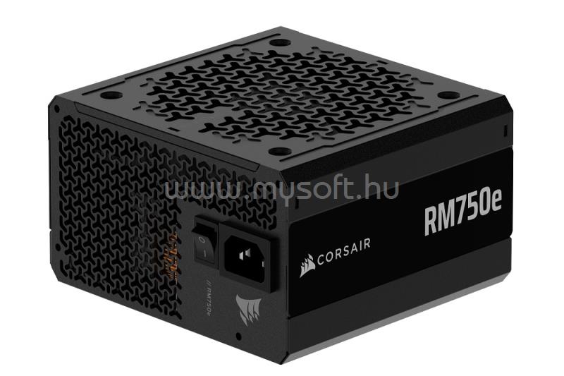 CORSAIR tápegység RM750e (2025) Cybenetics  ATX 3.1 750W moduláris 80+ Gold