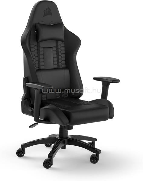 CORSAIR TC100 RELAXED gamer szék, műbőr (fekete)