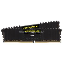 CORSAIR DIMM memória 2X32GB DDR4 3200MHz CL16 Vengeance LPX Fekete CMK64GX4M2E3200C16 small