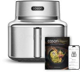 COSORI Iconic Single Smart, 6,2 l, kerámia forrólevegős sütő (ezüst) CAF-SE601S-CEU small