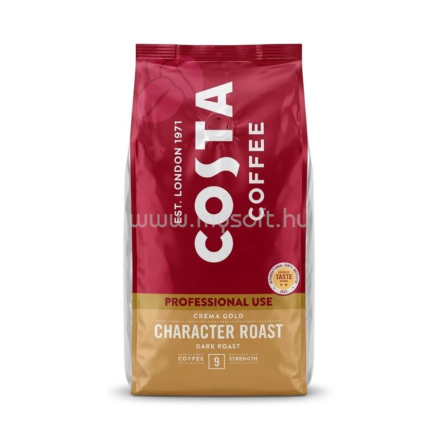 COSTA COFFEE Kávé szemes, 1000g, Character Roast Crema Gold