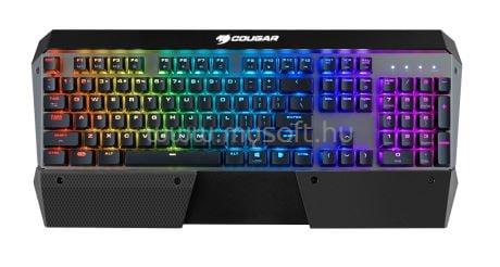 COUGAR Attack X3 RGB Cherry MX Brown billentyűzet (magyar, fekete)