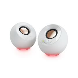 CREATIVE Pebble SE 2.0 USB-C Powered PC Speakers with RGB Lighting White 51MF1725AA001 small
