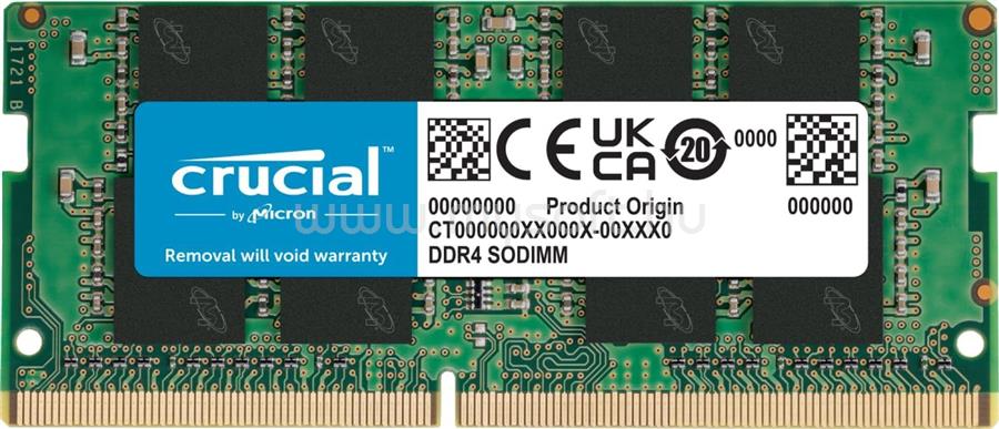 CRUCIAL 16GB DDR4 3200MHz SODIMM Basics
