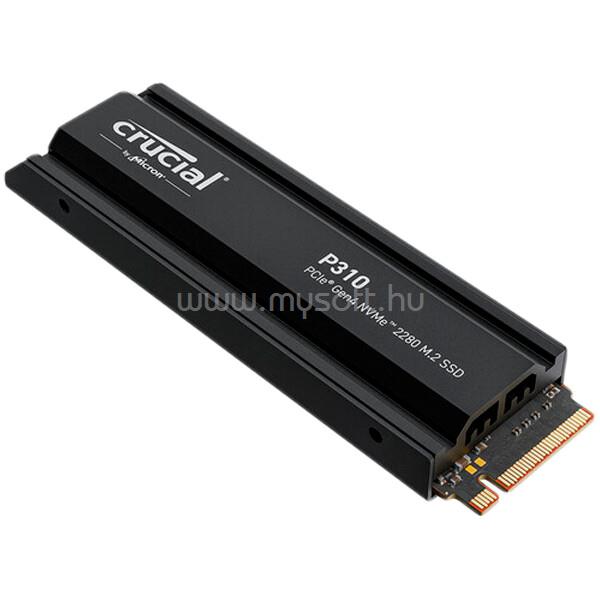 CRUCIAL P310 1TB PCIe Gen4 2280 NVMe M.2 SSD with heatsink
