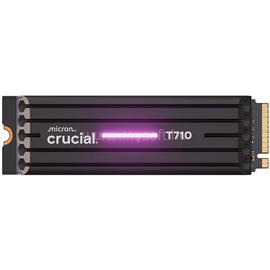 CRUCIAL T710 1TB PCIe Gen5 NVMe M.2 2280 SSD up to 14900 MB/s read and 13700 MB/s write, with heatsink CT1000T710SSD5 small