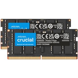 CRUCIAL CSODIMM memória 2X32GB DDR5 6400MHz CL52 CT2K32G64C52CS5 small