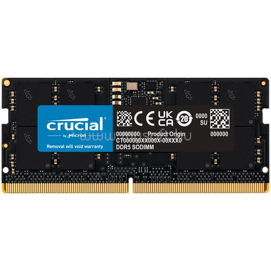 CRUCIAL SODIMM memória 64GB DDR5 5600MHz CL46