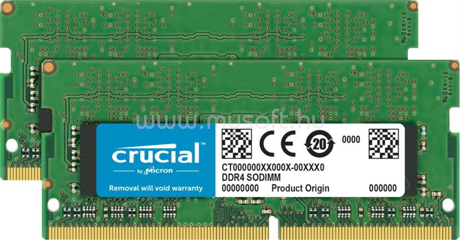 CRUCIAL SODIMM memória 2X32GB DDR4 3200MHz