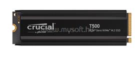 CRUCIAL SSD 4TB M.2 2280 NVMe PCIe Gen4 with heatsink T500 CT4000T500SSD5 small
