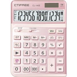 CTIFREE CTIFREE CL-140E ergonómikus számológép (rózsaszín) CL-140E_PINK small