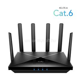 CUDY LT700 kétsávos AC1200 WIFI Dual nanoSIM 4G LTE CAT6 router (fekete) LT700_EU small