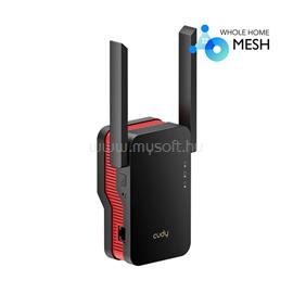 CUDY RE3000 kétsávos AX3000 WIFI 6 MESH range extender (fekete) RE3000 small